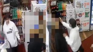 Video captó apuñalamiento en pelea en la fila para pagar en bodega del Bronx