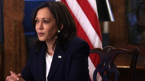 Los republicanos han criticado a Harris desde que fue nombrada por el presidente Biden para abordar la crisis fronteriza.