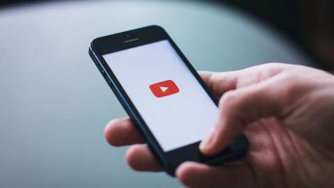 Aplicación móvil de Youtube.