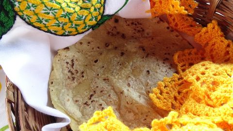 Tortilla de maíz