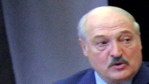 Putin y Lukashenko en Sochi, Rusia.