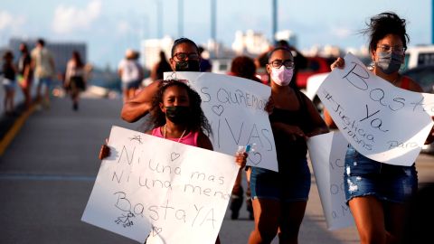 Protesta Puerto Rico Keishla Rodriguez