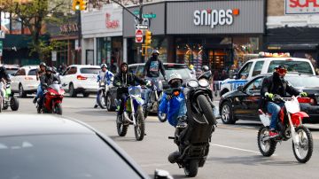 El uso de motocicletas ilegales y de “todo terreno” (ATV's), se esta dando principalmente en vecindarios del Alto Manhattan.