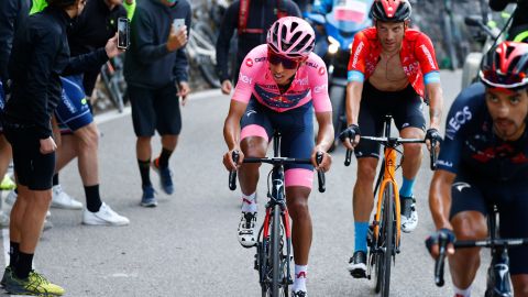 El dia malo de Egan Bernal en el Giro de Italia