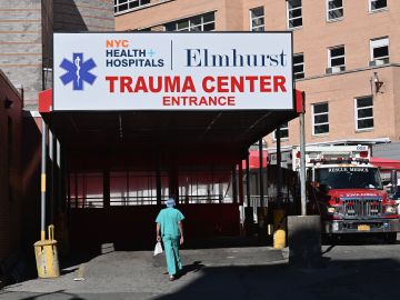 Hospital Elmhurst, Queens, NYC.
