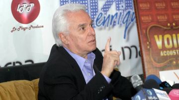 El padre de Alejandra Guzmán, Enrique Guzmán, demanda al periodista Gustavo Adolfo Infante después que este entrevistara a su nieta Frida Sofía.