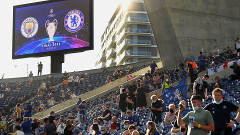 El Estádio do Dragão acogió a 16.500 espectadores en la final.