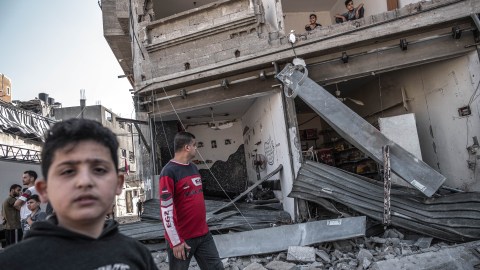 Las víctimas civiles aumentaban a medida que la violencia entre Israel y Gaza se prolongaba.