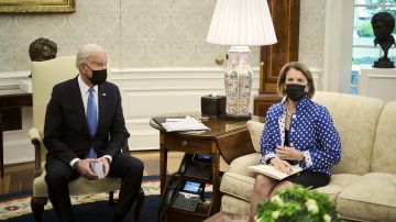 El 13 de mayo, el presidente Biden se reunió con senadores republicanos en la Casa Blanca.