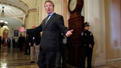 El republicano Rand Paul, senador por Kentucky.