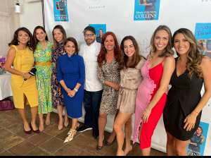 María Antonieta Collins festejó con las nuevas generaciones de mujeres periodistas su reciente éxito