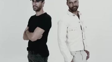 Enrique Iglesias y Ricky Martin