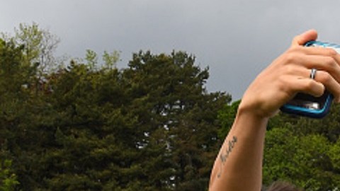Los sudamericanos Lautaro, Vidal y Alexis estuvieron animados.
