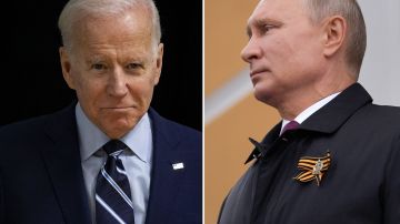 Los presidentes Joe Biden y Vladimir Putin.