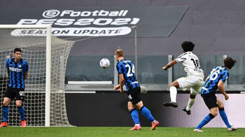 Cuadrado marcó sus primeros dos gole de la campaña en Serie A.