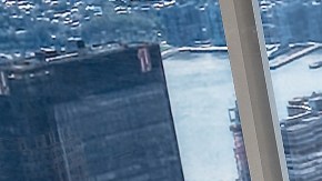 Ascent, elevador transparente en NYC.