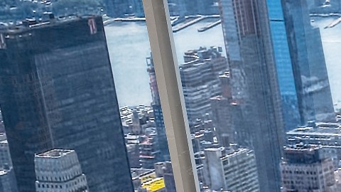 Ascent, elevador transparente en NYC.