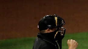 Trout ha sido golpeado dos veces en 2021.