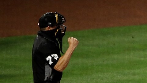 Trout ha sido golpeado dos veces en 2021.