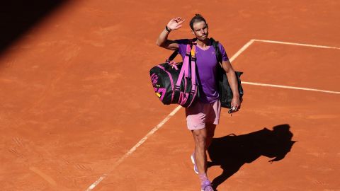 Rafa Nadal cayó contra Zverev en Madrid