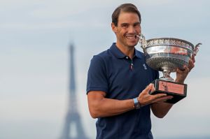 Fotos: fue revelada la majestuosa estatua de Rafael Nadal en Roland Garros