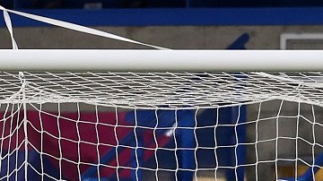 Momento del gol de Werner en la primera parte.