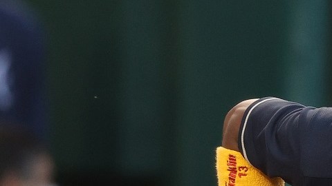 Acuña fue el primer pelotero en llegar a 10 jonrones en 2021.
