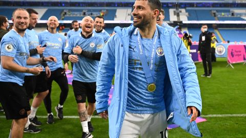 Kun Aguero y su despedida de Manchester