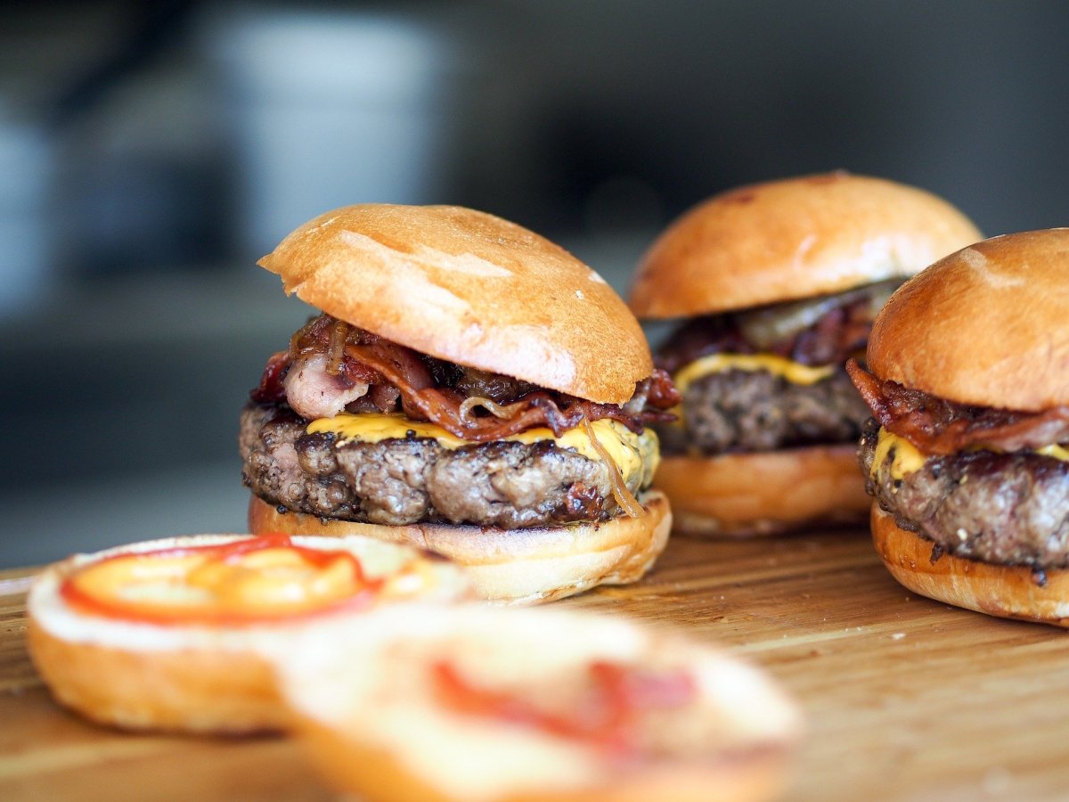 Hamburguesas con queso