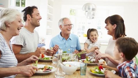almuerzo en familia