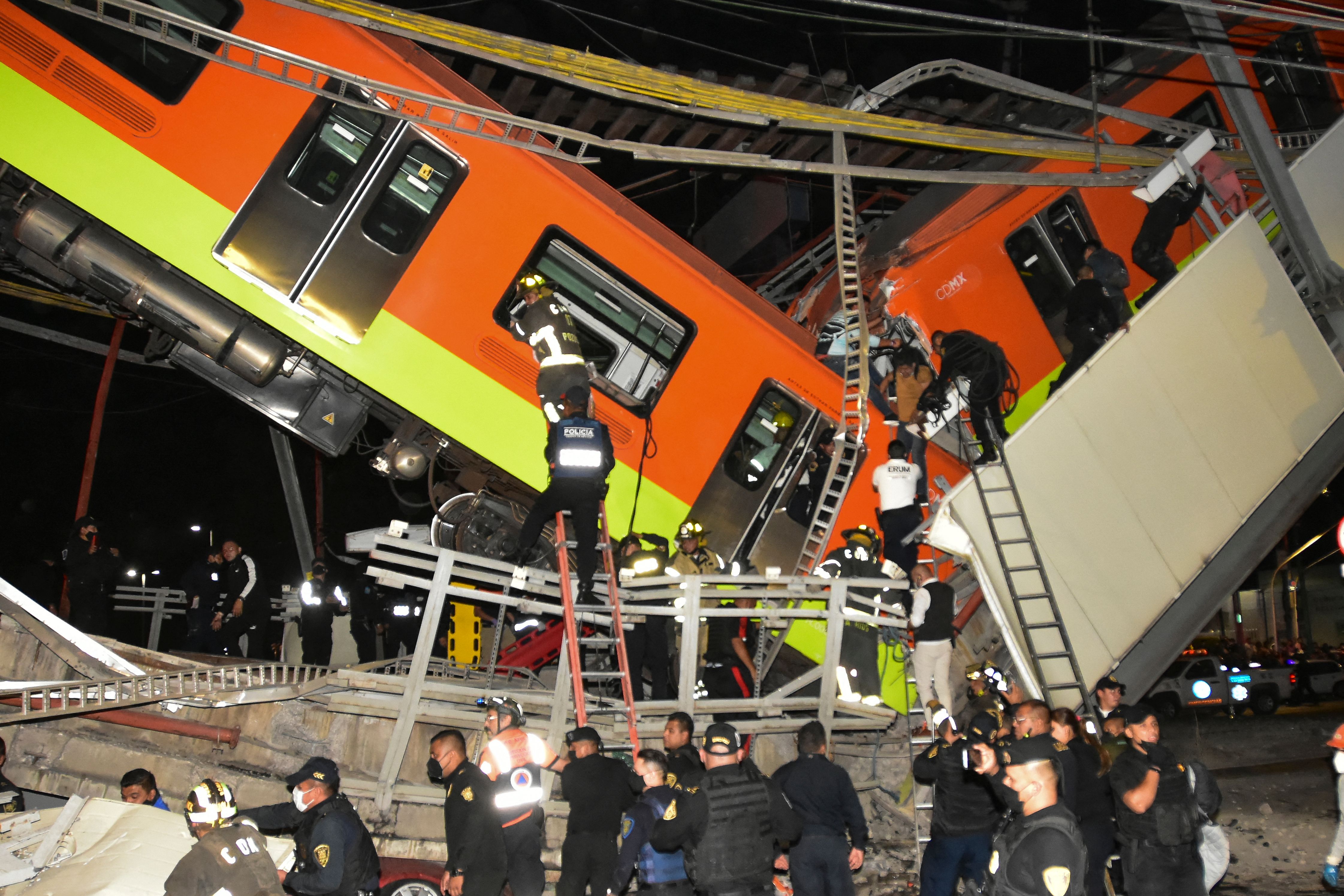 Accidentes en la historia del Metro de la CDMX