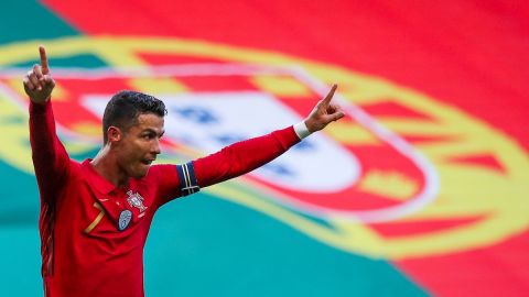 Ya son 104 goles de Cristiano con la camiseta de su país.