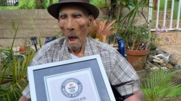 Anciano más longevo del mundo