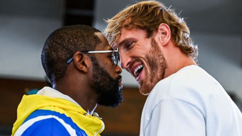 Careo entre Floyd Mayweather Jr. y Logan Paul