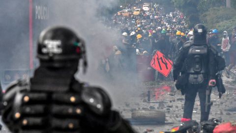 Protestas en Colombia.