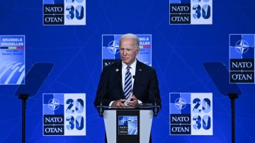 El presidente Biden participa en la reunión de la OTAN.