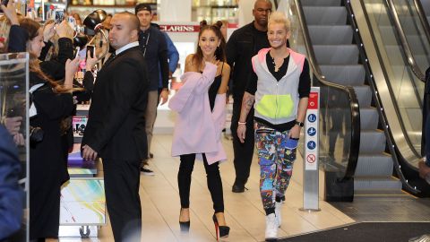 Ariana y Frankie Grande.