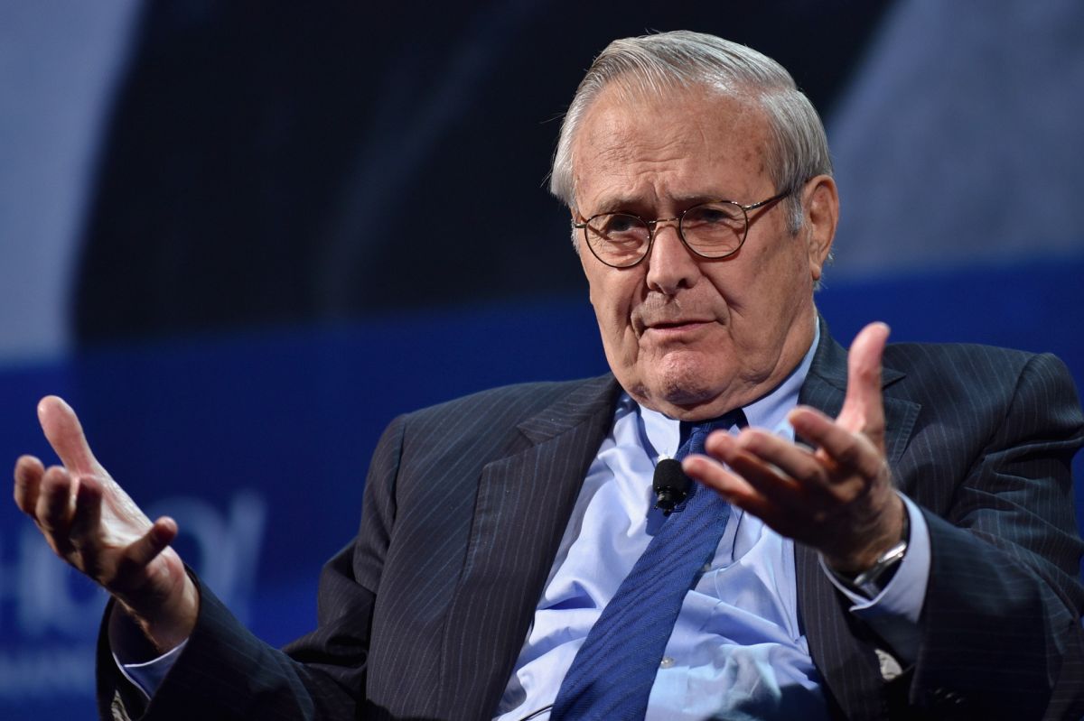 A los 88 años muere Donald Rumsfeld, quien fuera dos veces secretario de Defensa