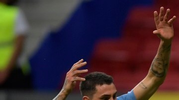 El delantero del Inter de Milán no ha podido capitaliza.