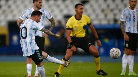 Messi le marcó a Chile dos veces en menos de dos semanas.