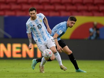 Los uruguayos volvieron a sufrir a Messi.
