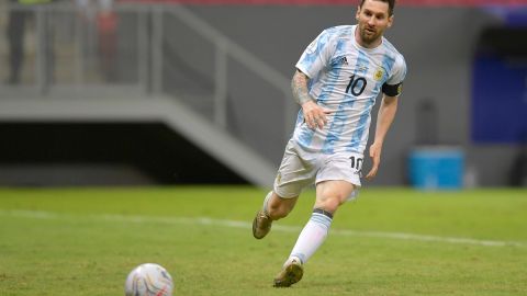 Messi lleva un gol y una asistencia en la Copa América.