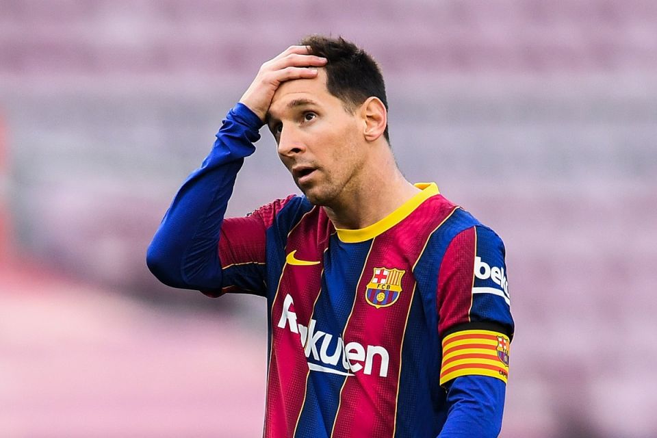 Oficial: por primera vez en su carrera Lionel Messi se ...