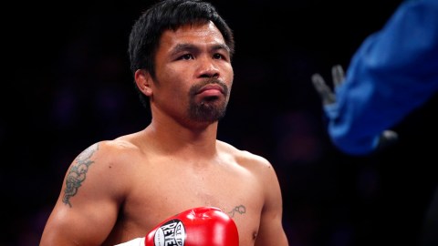 'Pacman' tiene 71 peleas y ganó 62 de ellas.