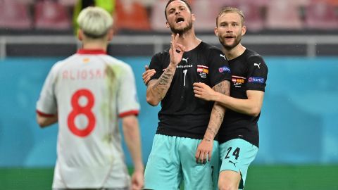 Marko Arnautovic suspendido por un partido de la Eurocopa