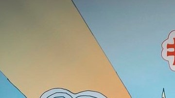 Mostrando una gran pancarta de #SummerOfNYC, De Blasio celebró las nuevas cifras del coronavirus.