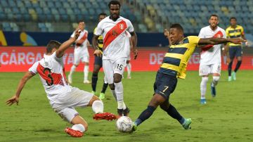 Feria de goles entre Ecuador y Peru en la Copa America