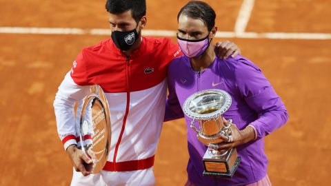 Novak Djokovic y Rafael Nadal