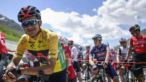 La Locomotora de Carchi sigue en preparación para el Tour de France.