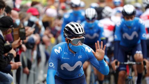 El boyacense y líder del Movistar Team siempre ha estado envuelto en caídas.